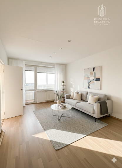 3-izbový byt na predaj – Užhorodská ulica, Košice – Juh, časť Železníky