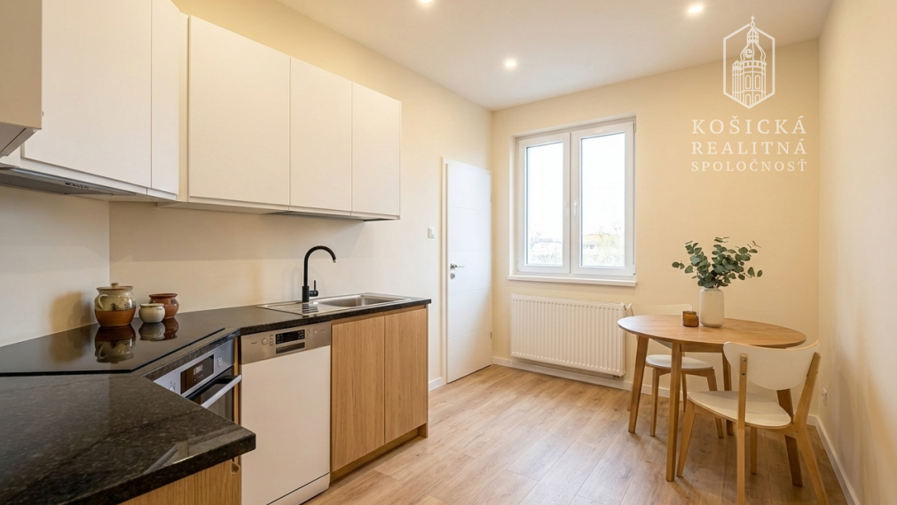 Priestranný 4-izbový tehlový byt s loggiou, komorou a garážou – Valaliky