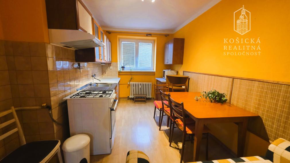 Na predaj 1 izbový tehlový byt Engelsova Prešov