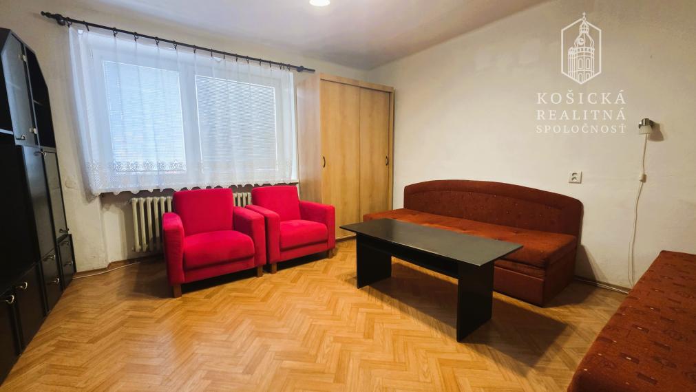 Na predaj 1 izbový tehlový byt Engelsova Prešov