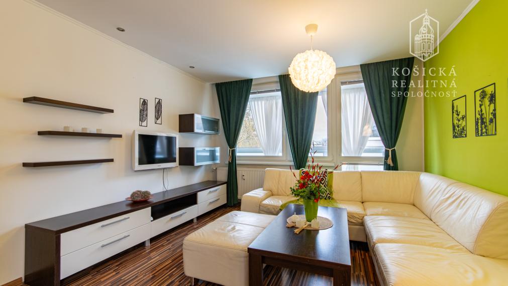 Na predaj: 3-izbový byt – Terasa, Košice