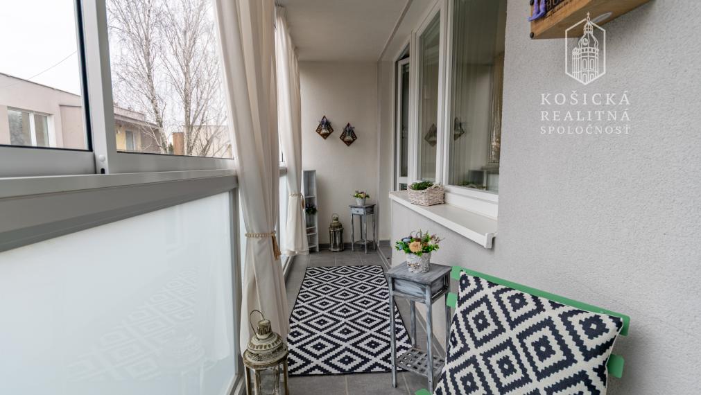 Na predaj: 3-izbový byt – Terasa, Košice
