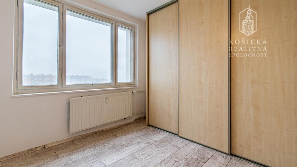 Na predaj 3-izbový byt s loggiou, Košice – Dargovských hrdinov (Furča)