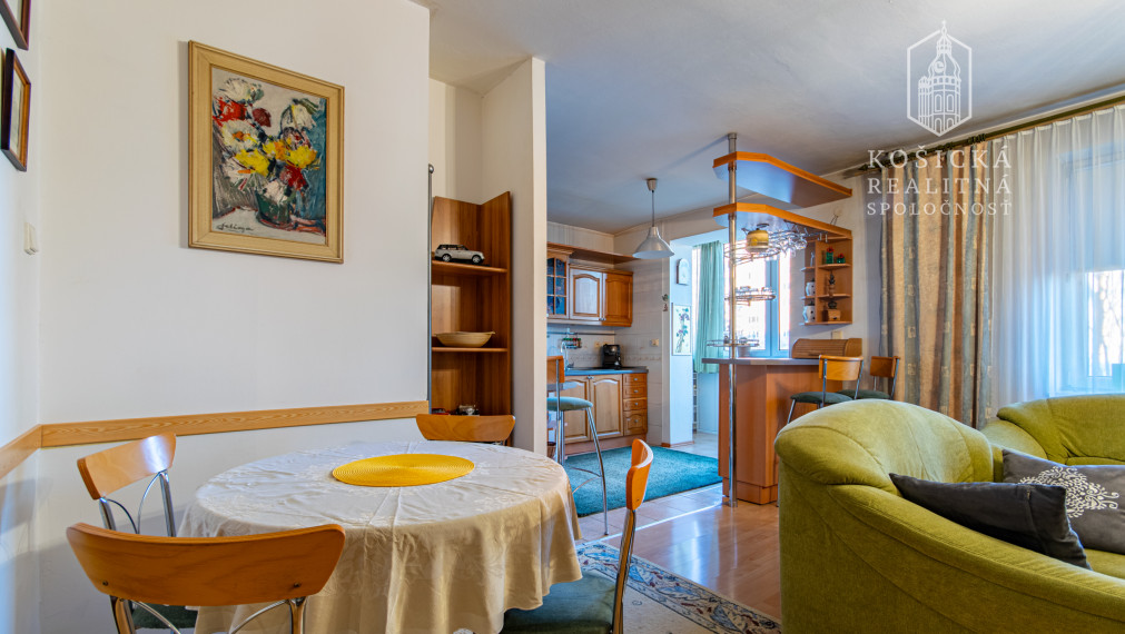 EXKLUZÍVNE | 4-izbový byt s 3 lodžiami | 102 m² | Košice – Staré Mesto