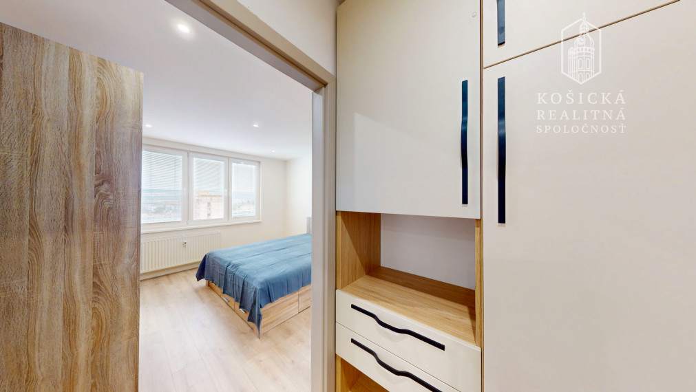 PRENÁJOM – NOVOREKONŠTRUOVANÝ 2-IZBOVÝ BYT, KOŠICE SEVER – HRONCOVÁ ULICA