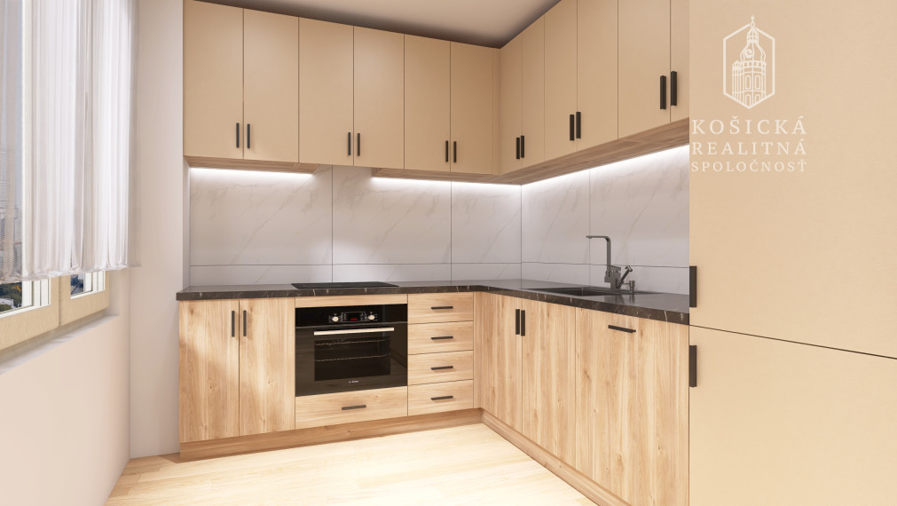 Na predaj: 3-izbový byt po kompletnej rekonštrukcii – Košice, Terasa (Považská ulica)