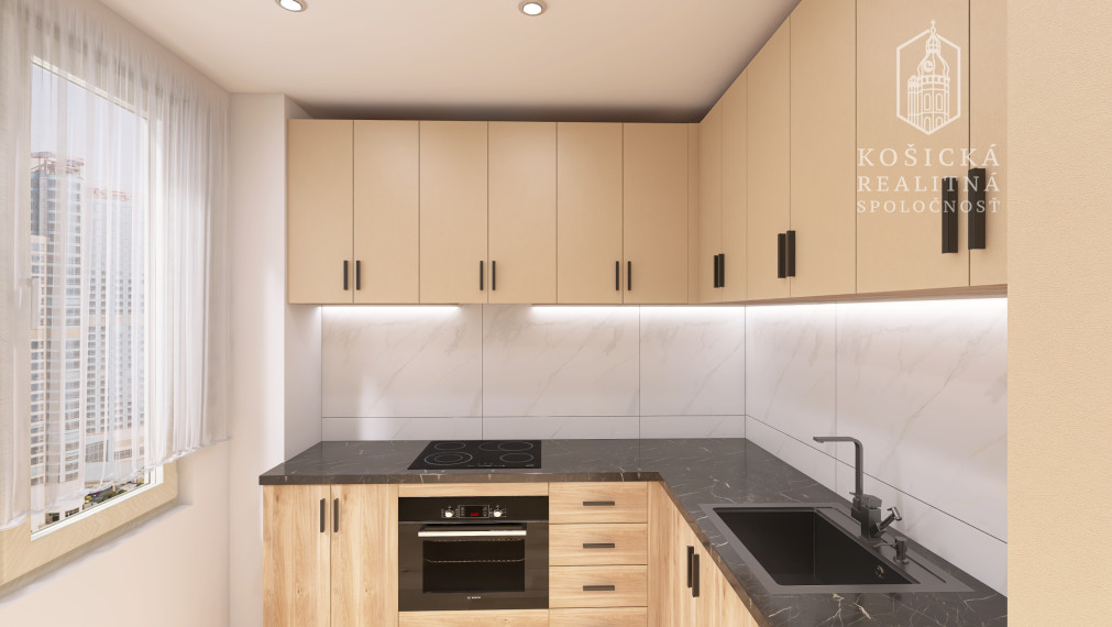 Na predaj: 3-izbový byt po kompletnej rekonštrukcii – Košice, Terasa (Považská ulica)