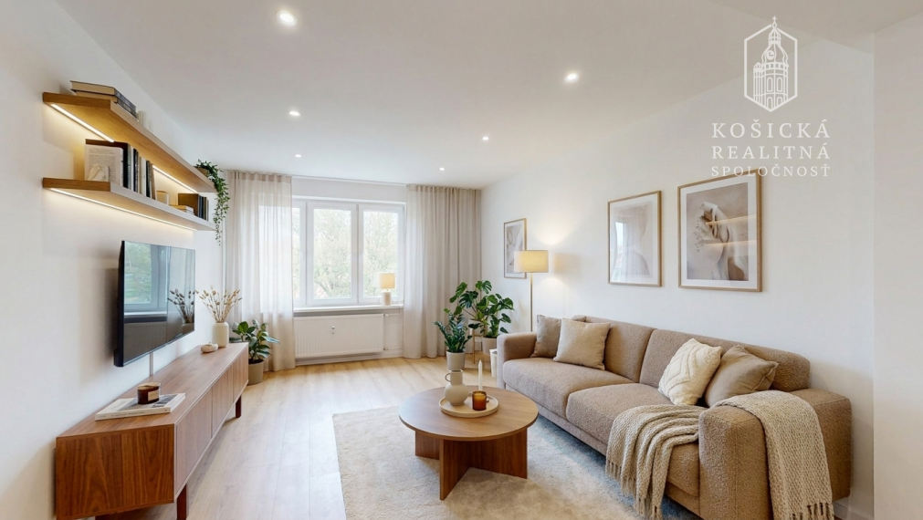 TREBIŠOV | 3-izbový byt | 63 m² | Kompletná rekonštrukcia | Nikdy neužívaný
