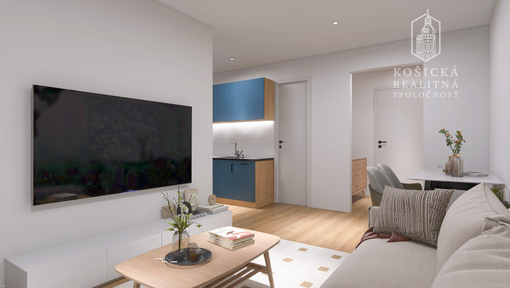 Rezervované - Moderný 1,5 izbový byt po kompletnej rekonštrukcii