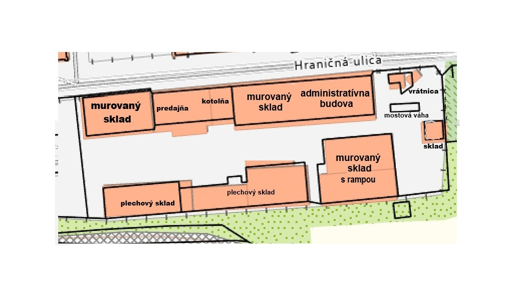 Výrobno skladový areál Slovenské Nové Mesto