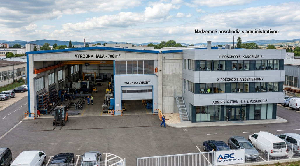 Predaj výrobnej haly Južná trieda Košice