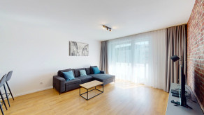 Prenájom - Zariadený 2-izbový byt s veľkým balkónom a garážovým státím v projekte Atrium Living