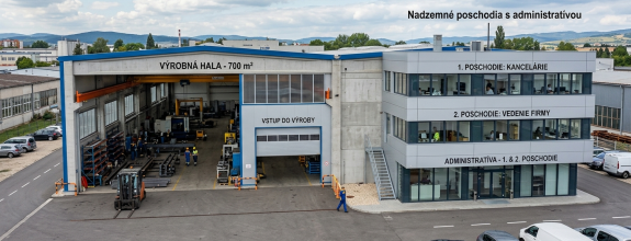 Predaj výrobnej haly Južná trieda Košice
