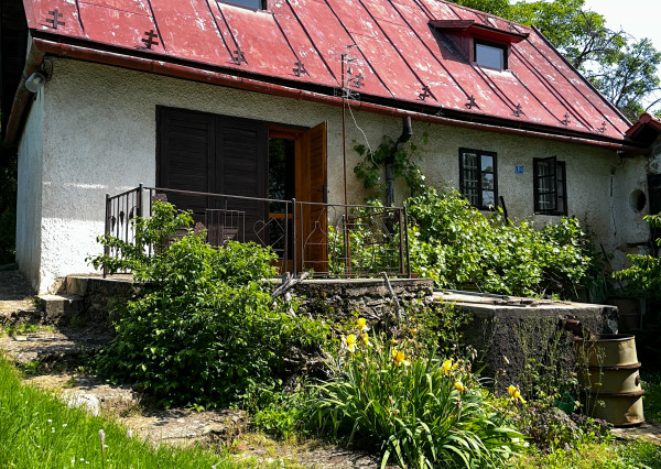 Historická chata s vinicou  a kompletným zázemím – Hrušov