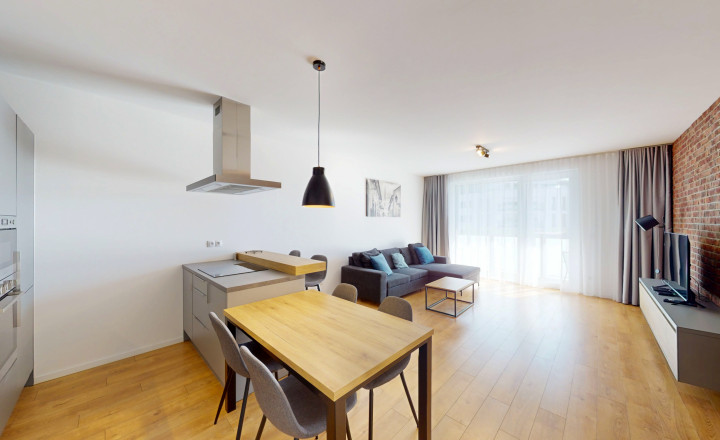 Prenájom - Zariadený 2-izbový byt s veľkým balkónom a garážovým státím v projekte Atrium Living - fotografia 4