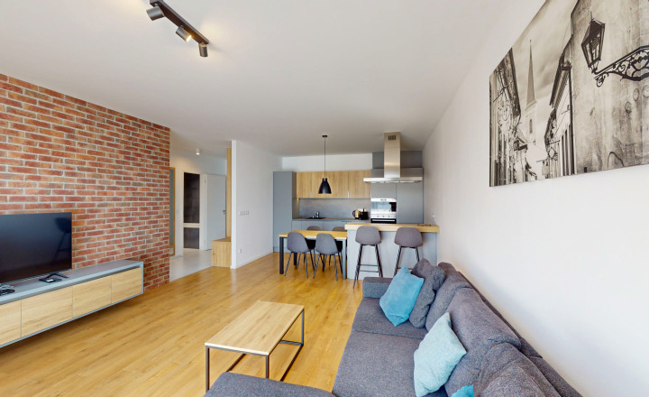Prenájom - Zariadený 2-izbový byt s veľkým balkónom a garážovým státím v projekte Atrium Living - fotografia 7