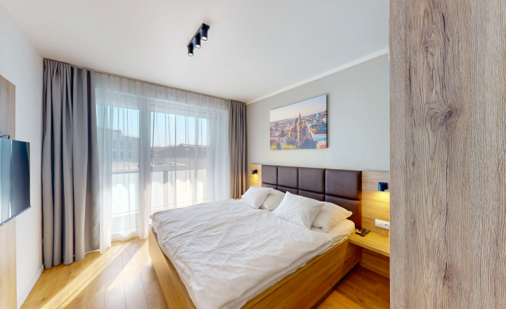 Prenájom - Zariadený 2-izbový byt s veľkým balkónom a garážovým státím v projekte Atrium Living - fotografia 10